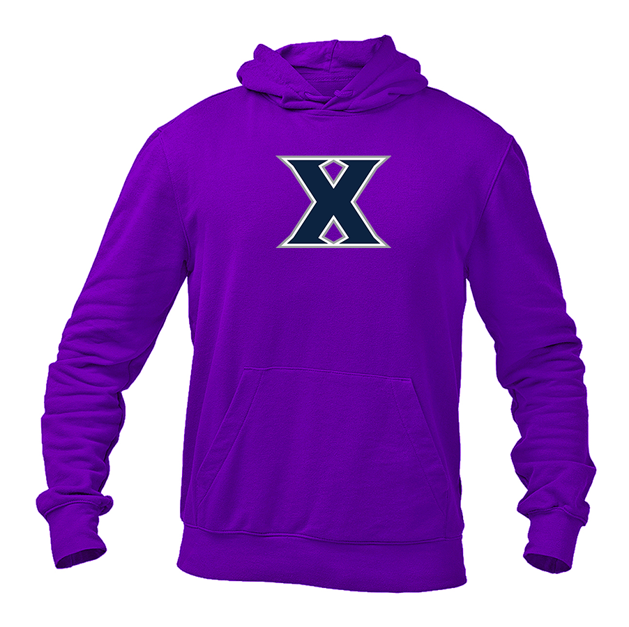 Men's Xavier Musketeers Gildan  Heavy Blend Hooded Sweatshirt